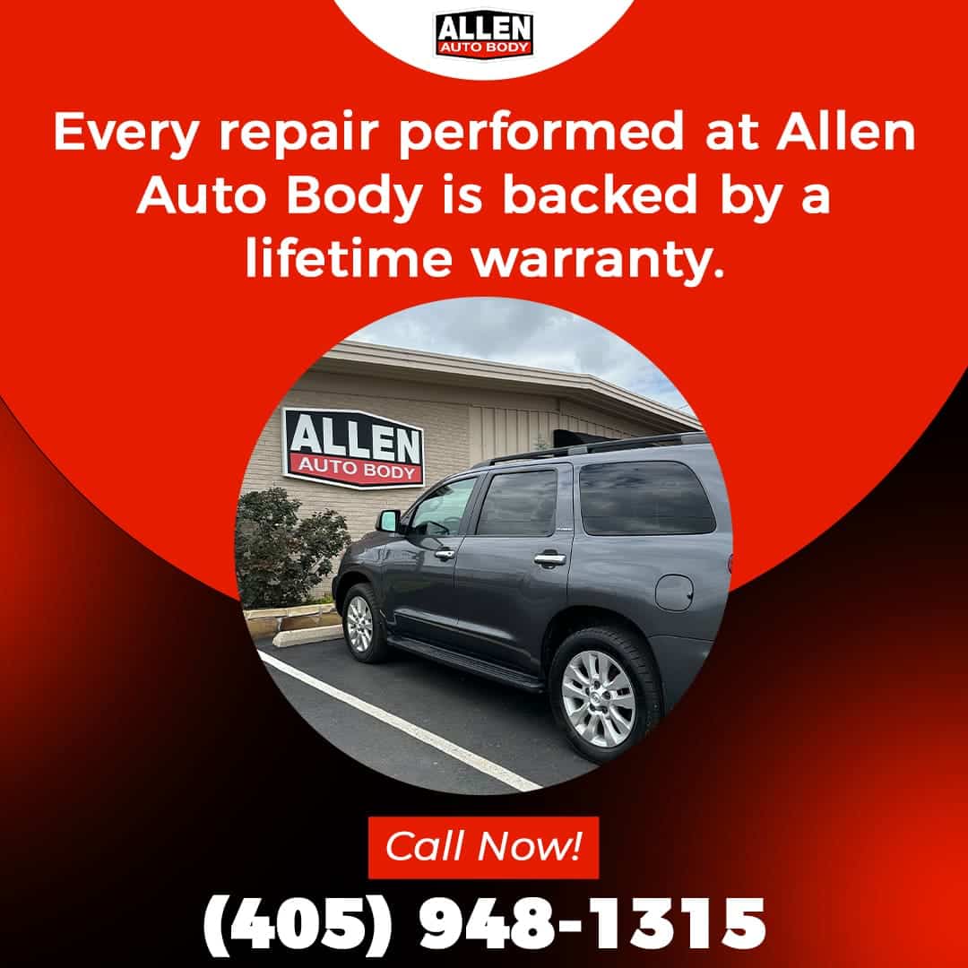 Allen Auto Body's warranty