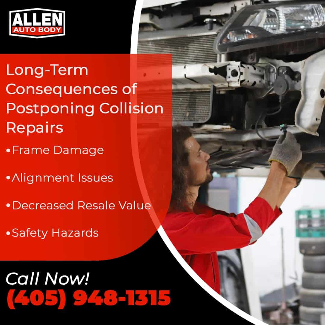 long term consequences of postponing collision repair